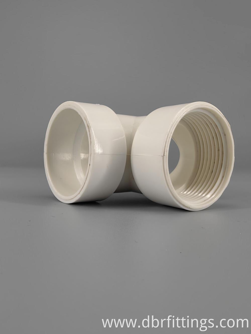 PVC fittings FLUSH CLEANOUT TEE